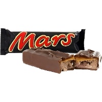 Mars de chocolate con leche y caramelo - 1 unidad