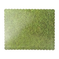 Base para tarta de 40 x 30 x 0,3 cm césped