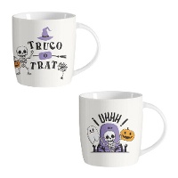 Taza de Halloween truco o trato - 1 unidad