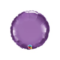 Globo cromado redondo de 45 cm - Qualatex - 1 unidad