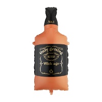 Globo de botella de whisky de 86 x 34 cm