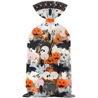 Bolsa para dulces de Halloween de 24,1 x 10,1 cm - Wilton - 20 unidades