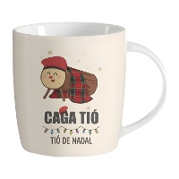 Taza de 350 ml de Tió de Nadal