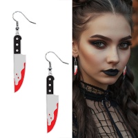Pendientes de cuchillos con sangre - 1 par