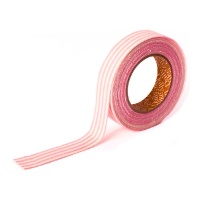 Cinta adhesiva de algodón con rayas - 5 m