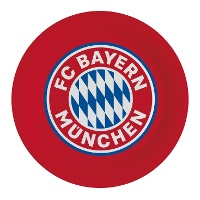 Platos de Fc Bayern Munich de 23 cm - 8 unidades