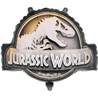 Globo de Jurassic World logo de 45 x 37 cm