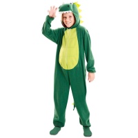 Disfraz de dragón verde infantil