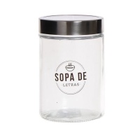 Tarro de 1,2 L Sopa de letras