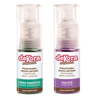 Spray comestible con efecto metalizado de 6 gr - Dekora - 1 unidad