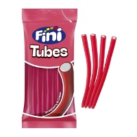 Regaliz rojo de fresa relleno - Fini - 125 gr
