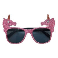 Gafas de sol de unicornios rosas