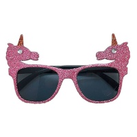 Gafas de sol de unicornios rosas