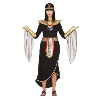 Disfraz de faraón egipcio con túnica juvenil para chica
