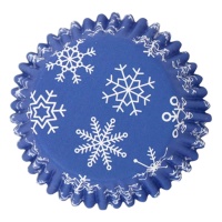 Cápsulas para cupcakes de copos de nieve - PME - 30 unidades