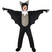 Disfraz de murciélago negro infantil