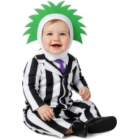 Disfraz de Beetlejuice para bebé