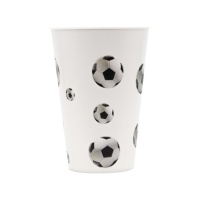 Vaso de plástico de Fútbol de 400 ml - 1 unidad