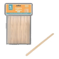 Paletina de madera para café de 14 cm - 500 unidades