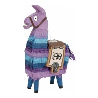 Piñata 3D de Llama Fortnite de 50,8 x 28,6 cm