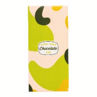 Caja para tableta de chocolate Green waves de 16 x 7,5 x 2,5 cm - 5 unidades