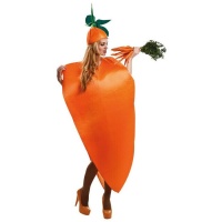 Disfraz de zanahoria para adulto