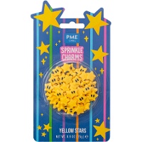 Sprinkles de estrellas amarillas de 25 gr - PME