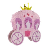 Piñata de carruaje de princesa de 50 x 50 cm