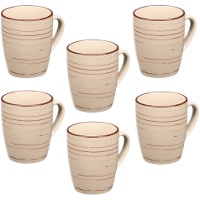 Taza de 300 ml espiral - 6 unidades