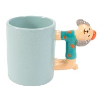 Taza de 430 ml con asa de Perro