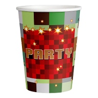 Vasos de TNT Party de 250 ml - 8 unidades