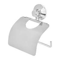 Portarrollos de baño para pared con tapa - 1 unidad