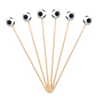 Picks de balones de fútbol - 12 unidades