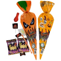Bolsas de chucherías de Halloween naranja - 1 unidad