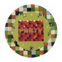 Platos de TNT Party de 23 cm - 8 unidades