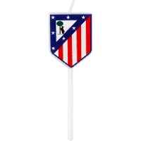 Vela del Atlético de Madrid escudo