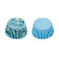 Cápsulas para cupcakes de elefante rosa - Decora - 36 unidades