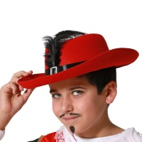 Sombrero de mosquetero infantil