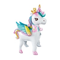 Globo de unicornio de pie con alas de 66 x 60 x 25 cm