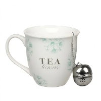 Taza de 510 ml Tea Time con filtro para té