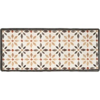 Alfombra cocina de 120 x 50 cm hidráulico flores