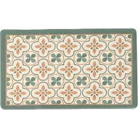 Alfombra cocina de 75 x 45 cm hidráulico verde