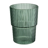Vaso de 450 ml de acrílico a rayas
