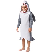 Disfraz de tiburón blanco infantil