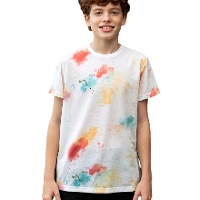 Camiseta de poliéster 100% transpirable de 160 g pintura infantil - 1 unidad