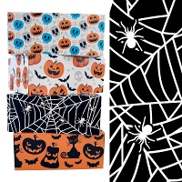 Caja para dulces de arañas de 18 x 13,5 x 7,5 cm - Decora - 1 unidad