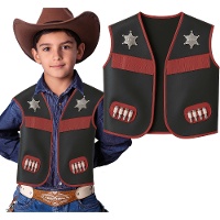Chaleco de vaquero infantil