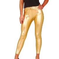 Leggins metalizados de colores - 1 unidad