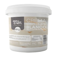 Crema de chocolate blanco de 6 kg - Azucren
