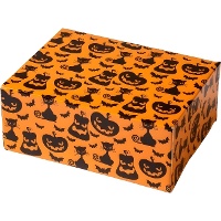 Caja para dulces de calabazas y gatos de 18 x 13,5 x 7,5 cm - Decora - 1 unidad